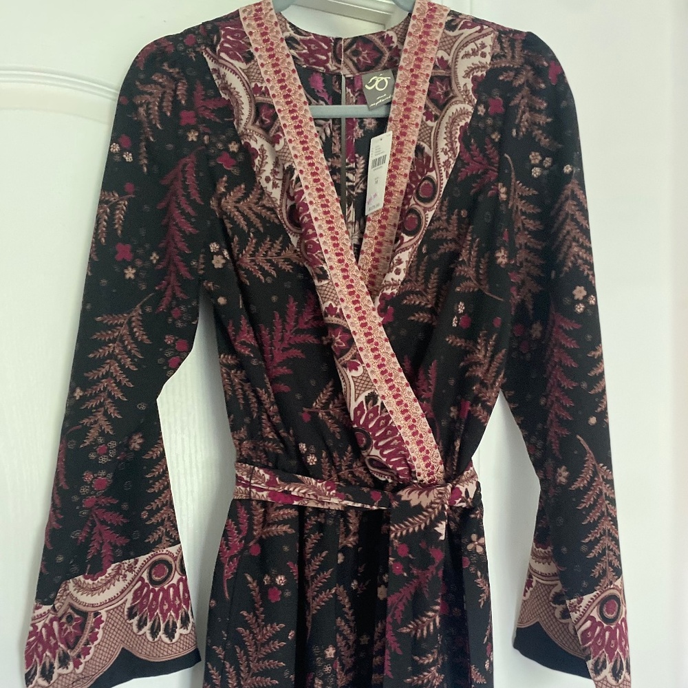 Anthropologie wide leg jumpsuit